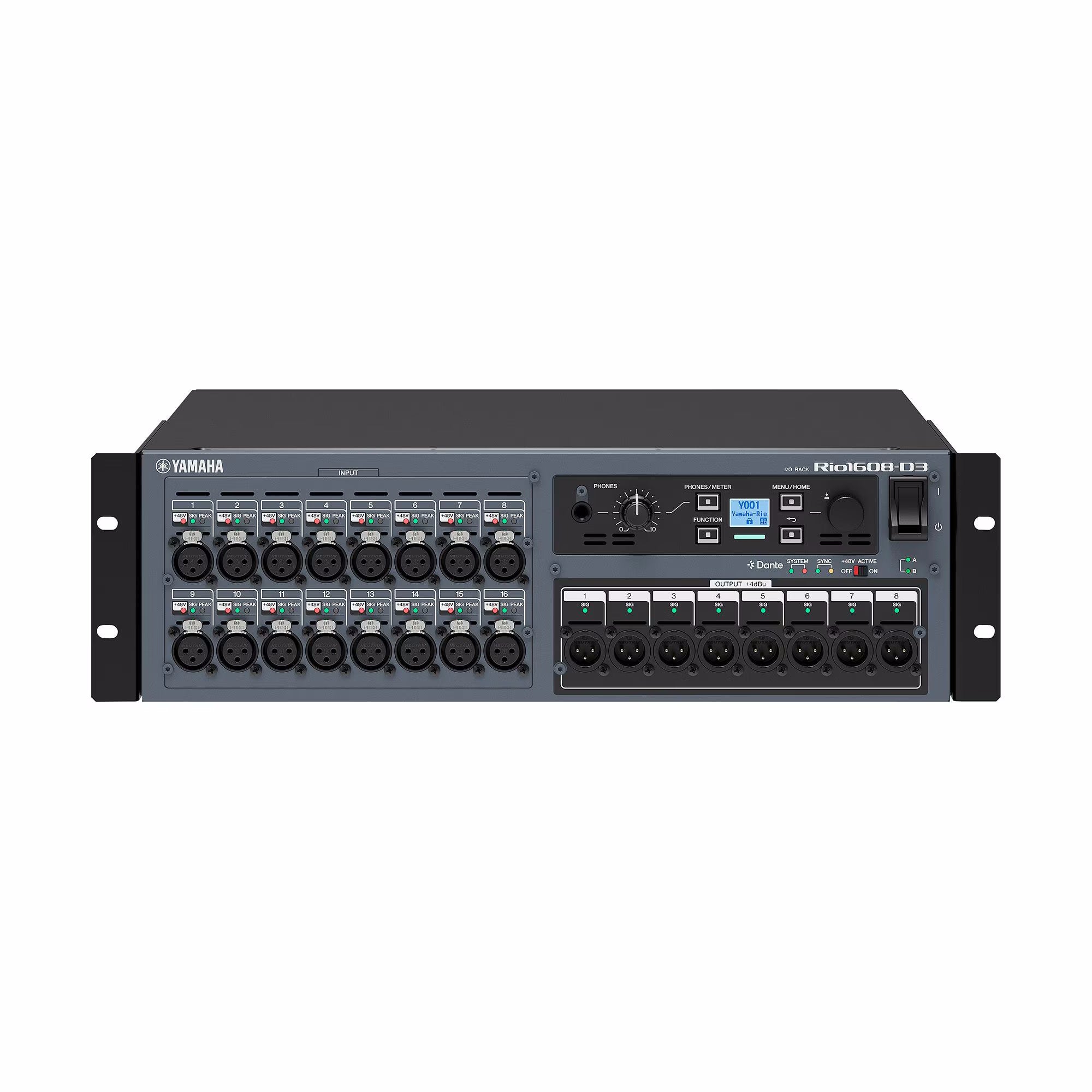 Yamaha RIO1608-D3 Digital Dante Stagebox