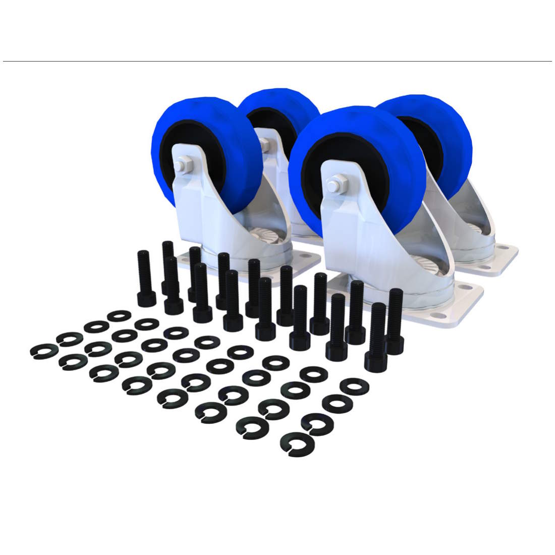 Martin Audio WHEELKIT Pack of 4 x Castors and Fixings