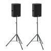 Martin Audio Blackline XP12 Powered Speaker - PAIR WITH STANDS Thumbnail