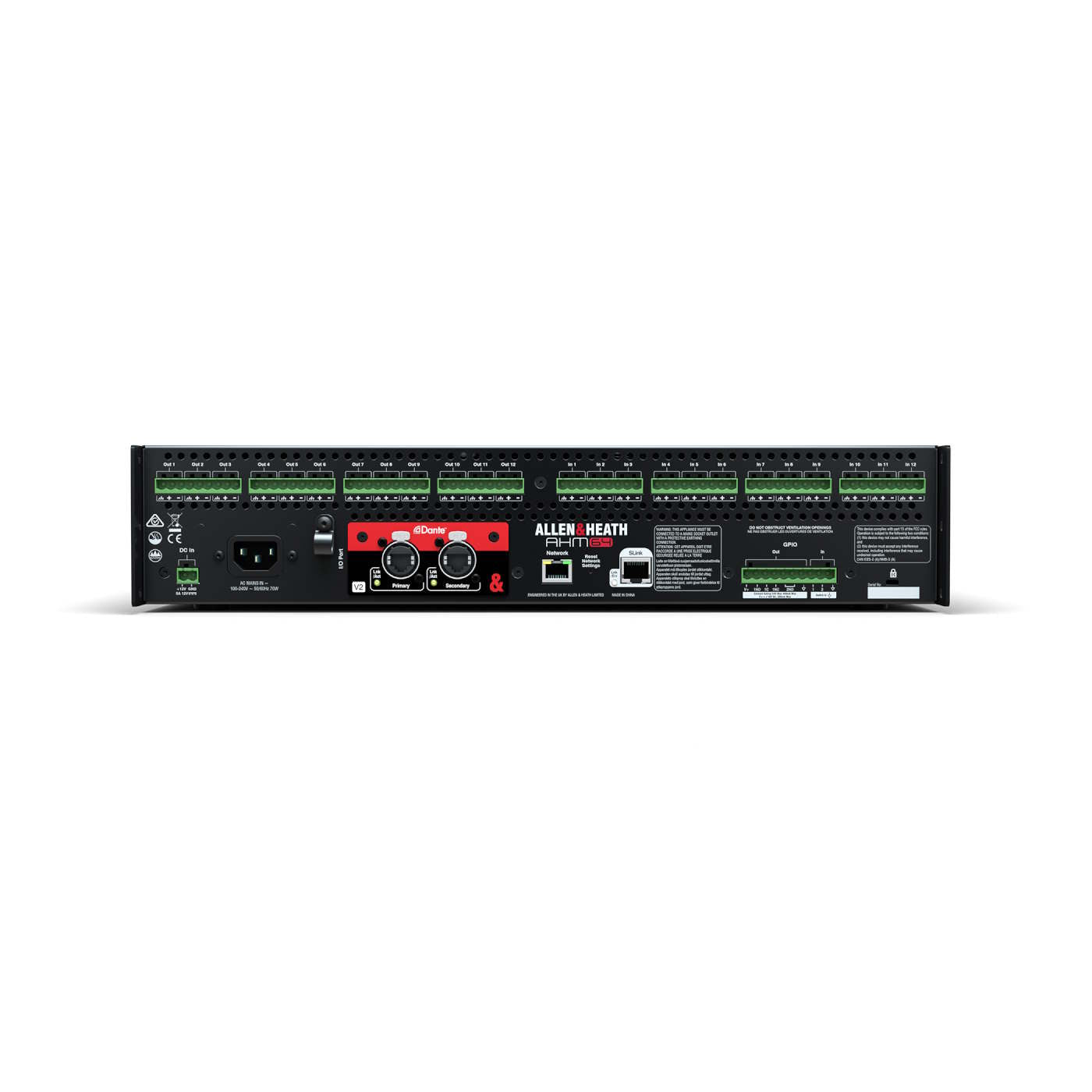 Allen & Heath AHM-64 64x64 Channel Matrix Mixer