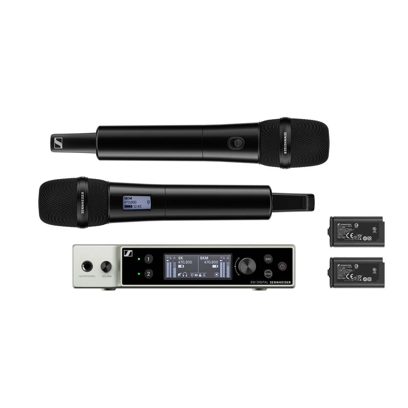 Sennheiser EW-DX 835-S SET (S1-10) Twin Handheld Set