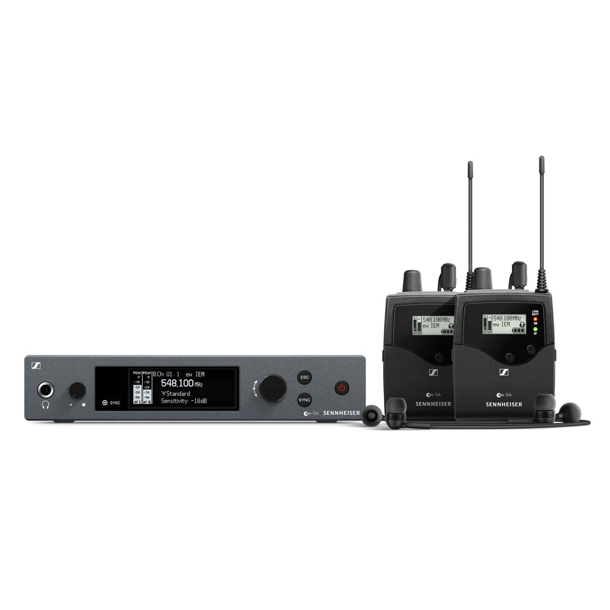 Sennheiser EW IEM-G4-TWIN (Range E) Dual IEM System