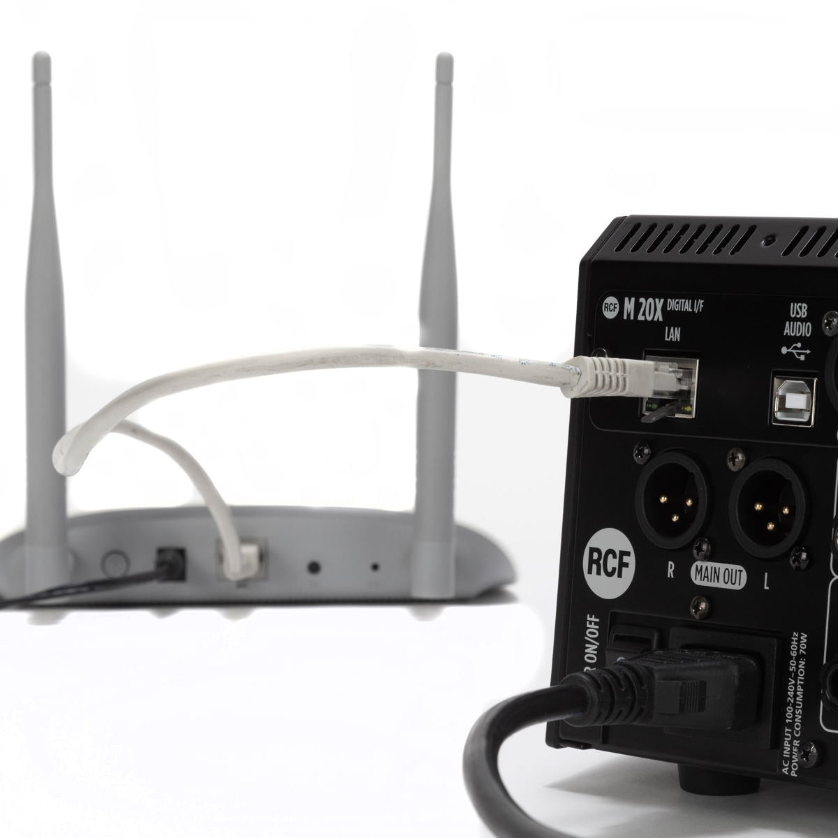 RCF M20X Digital Mixer - 16 Mic Inputs