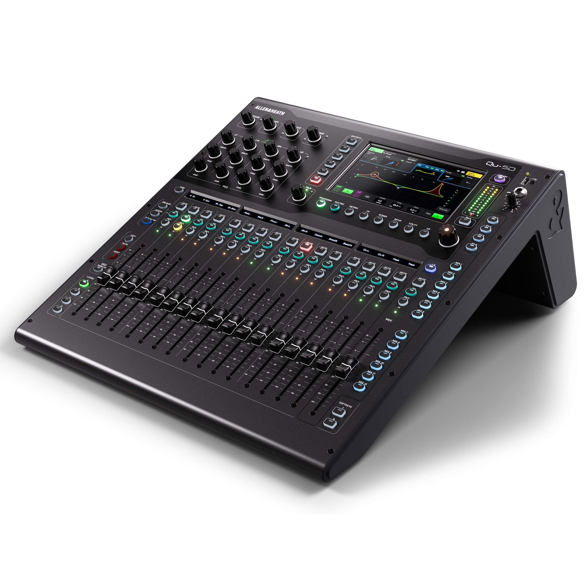 Allen & Heath QU5D Digital Mixer with Dante – Mercury AV