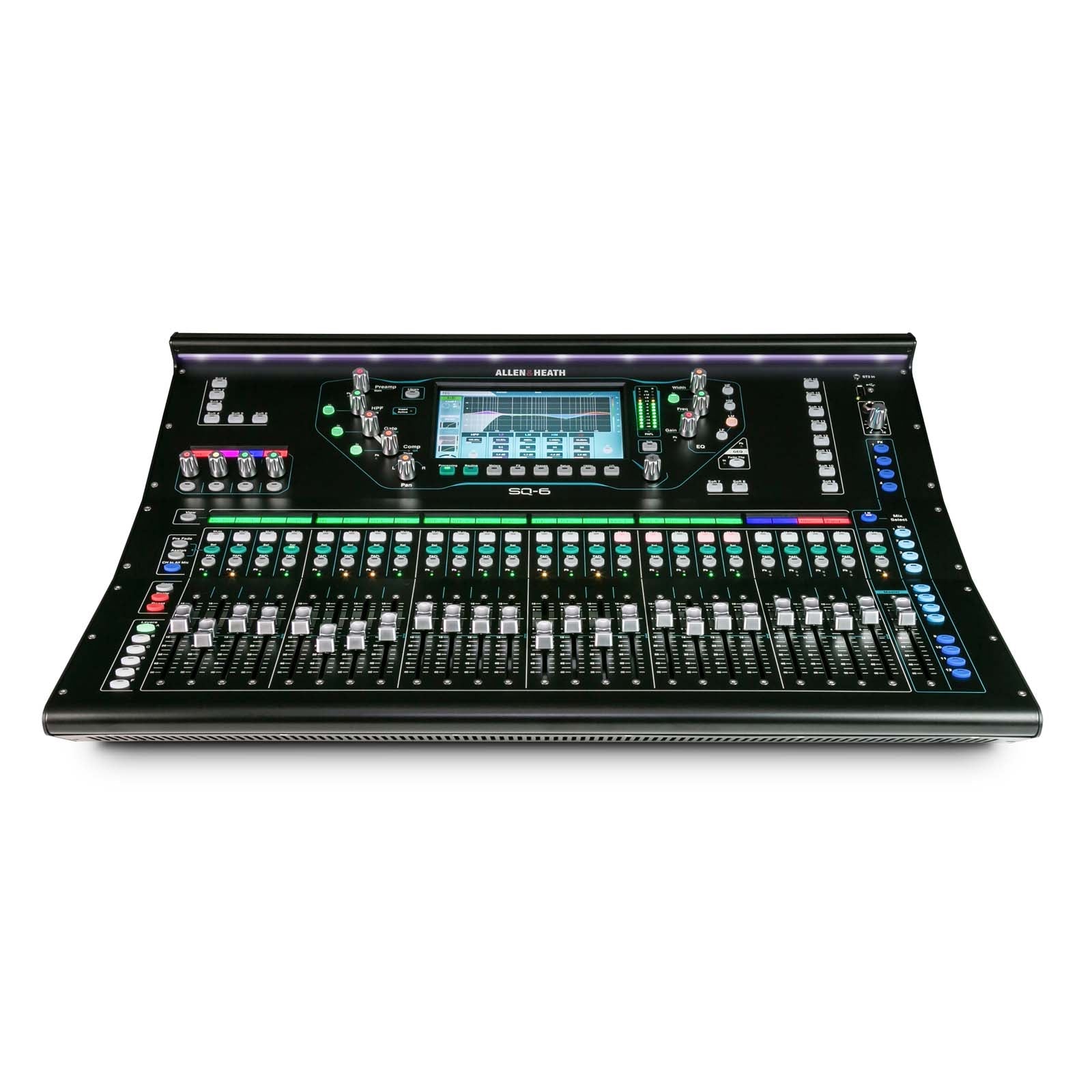 Allen & Heath SQ-6 Digital Mixer Bundle with Flightcase & Dustcover