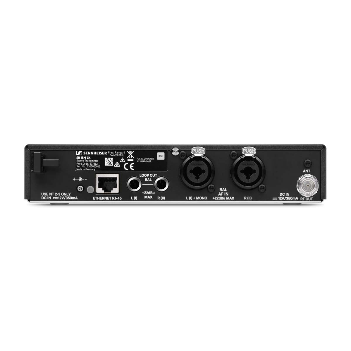 Sennheiser EW IEM-G4-TWIN (Range E) Dual IEM System