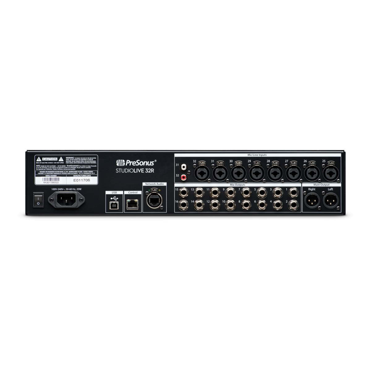 PreSonus StudioLive III 32R Digital Rack Mixer