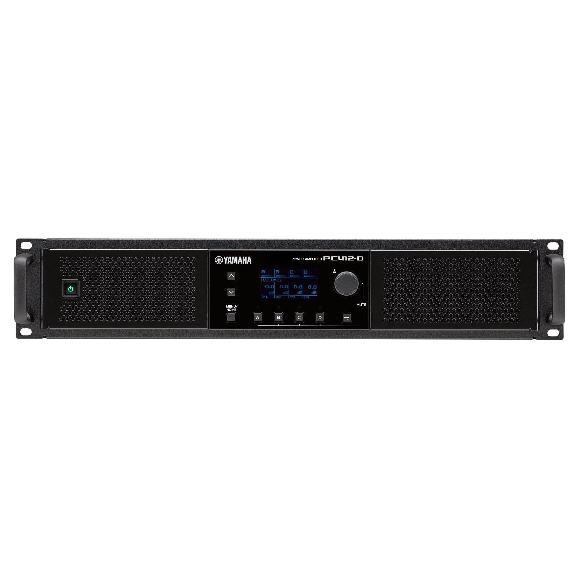 Yamaha PC412-D 4-Channel Power Amplifier with Dante