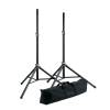 K&M 21449 Speaker Stand Kit - 2 x Stands with Carry Bag Thumbnail